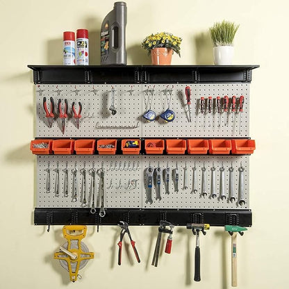 Ultrawall Pegboard Wall Organizer, 48X 36 inch Garage Storage Pegboard - Image 6