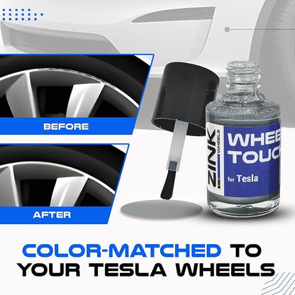 Premium Tesla Wheel Curb Rash Repair Kit - Image 5