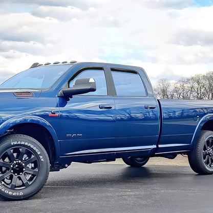 Nilight in Channel Rain Guards for Ram 1500 2009 2010 2011 2012 2013 2014 2015 - Image 7