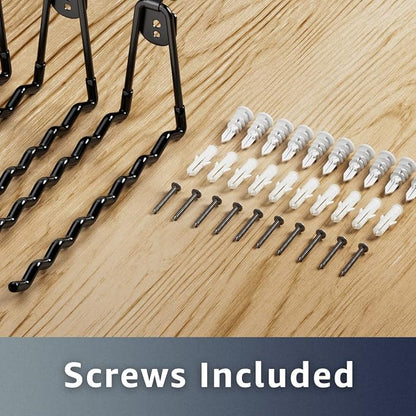 Garage Hooks, Large 2-Pack Shed Storage Hanger 11.8" Long Heavy Duty Wall Mount - Image 7