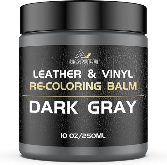 Leather Recoloring Balm, 10oz Leather Color Restorer Leather Repair Kit by SHABEIBEI