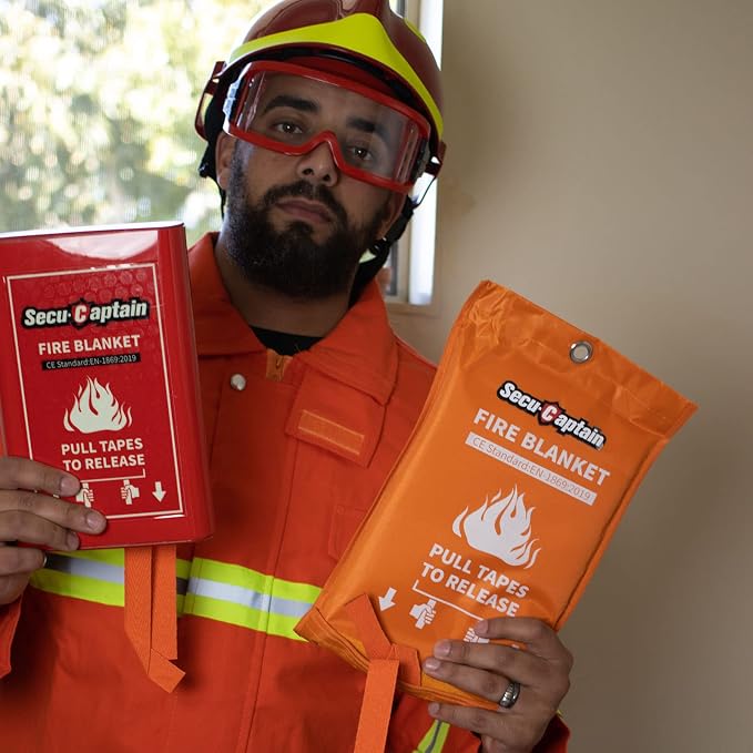 SecuCaptain Emergency Fire Blanket - Image 4