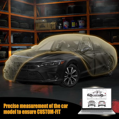 Waterproof Car Covers Replace for 2007-2025 Honda Accord, Windproof Bands for - Image 8
