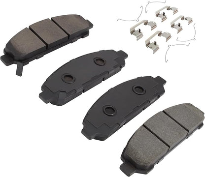 Premium Ceramic Front Brake Pads Compatible - Image 2