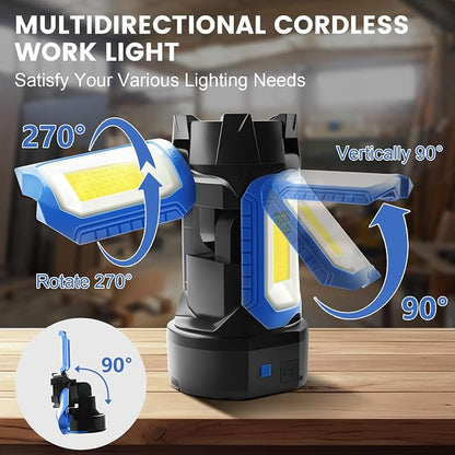 4000LM Rechargeable LED Work Light - Image 2