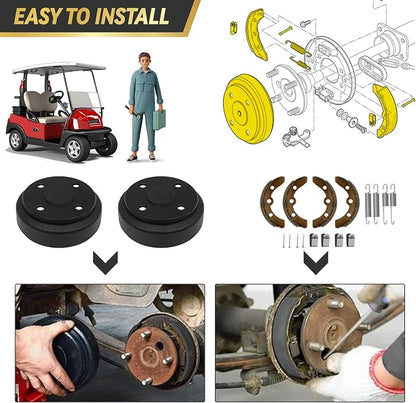 Golf Cart Brake Repair Kit fit Club Car DS 1995-Up and Precedent 2004-Up - Image 4