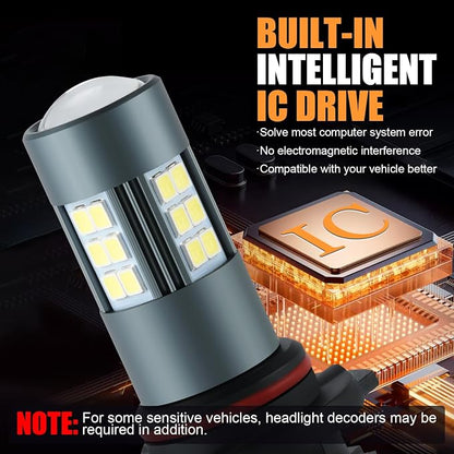 H10 LED Bulbs, 9145 9140 Fog Light 6500K Cool White - Image 5