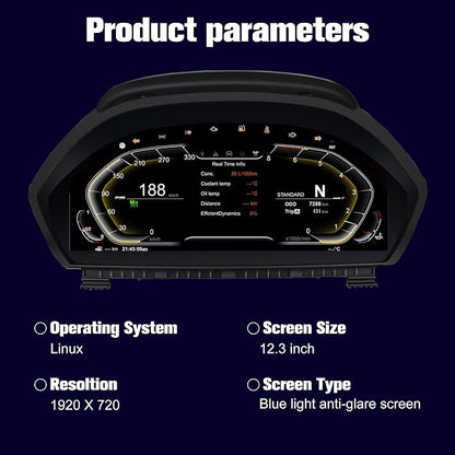 Speedometer Instrument for BMW F30 F36 2013-2020，12.3 inch Linux System - Image 6