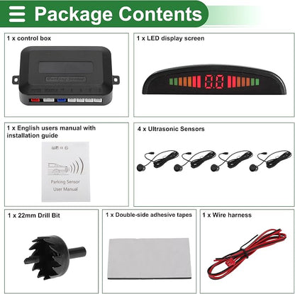 Motoforti Universal Car Auto Vehicle Reverse Backup Radar System Reverse - Image 8