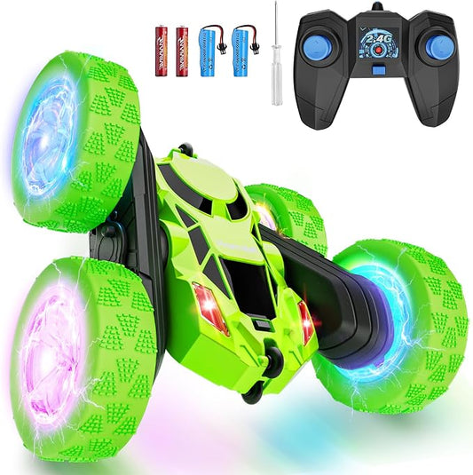Remote Control Car, 360° Rolling Rotating 2.4GHz 4WD RC Cars by Hamdol