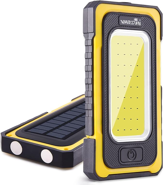 WARSUN Portable Rechargeable Magnetic Work Light, LED Flood Light Waterproof by WARSUN