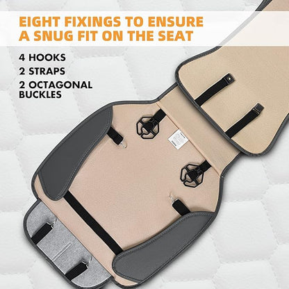 Elantrip 2PCs Front Car Seat Covers Leather Car Seat Protector Universal fit - Image 5