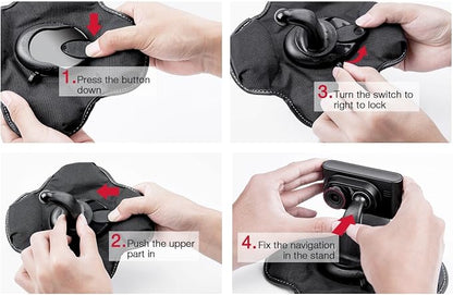 ChargerCity Nonslip Beanbag Dashboard Friction Mount - Image 3