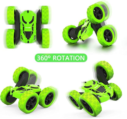 Remote Control Car, Double Sided 360°Rotating 4WD RC Cars - Image 2