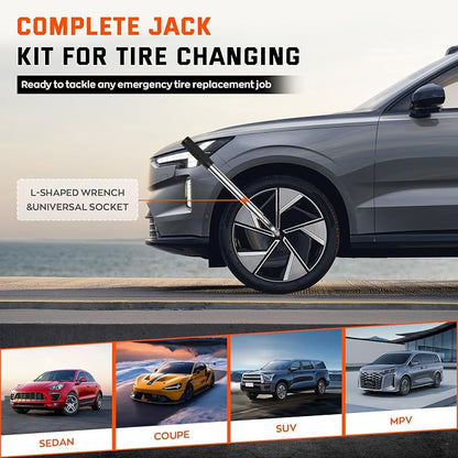 New Version Car Jack Kit Scissor Jack - Image 6