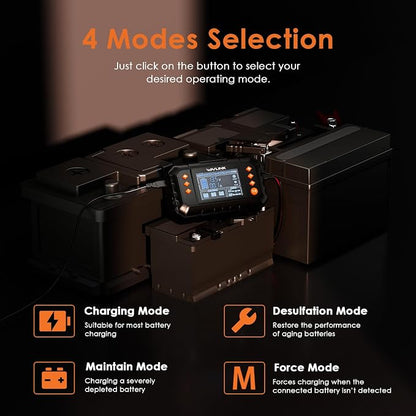 WAVLINK Smart Battery Charger, Car Battery Charger - Image 3