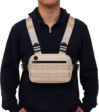 Outdoor Chest Bag For Men, EDC Chest Pack - Image 2
