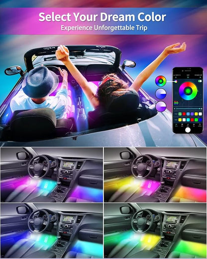 YM E-Bright RGB Car Led Strip Lights - Image 6