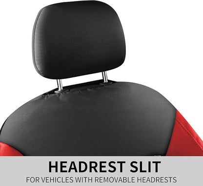 Car Seat Covers, Breathable and Waterproof Front Seat Covers, Luxury PU - Image 8