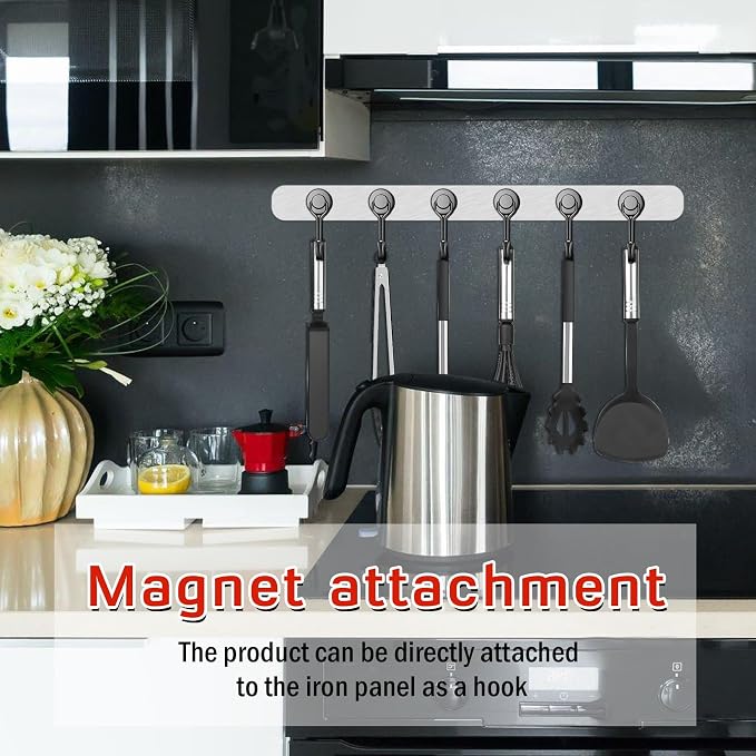 FINDMAG 100 Pack Magnetic Hooks, 30 LB+ Magnetic Hooks - Image 4