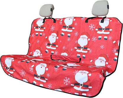 Back Seat Cover for Car Trucks Van SUV, Waterproof Rear Bench Towel Seat Covers by LoyaGour
