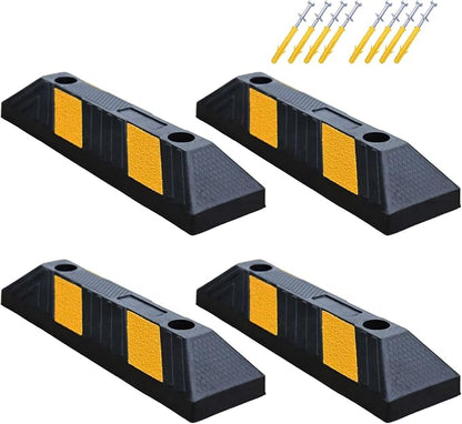 Heavy-Duty Parking Curb Wheel Stop by OranclUS