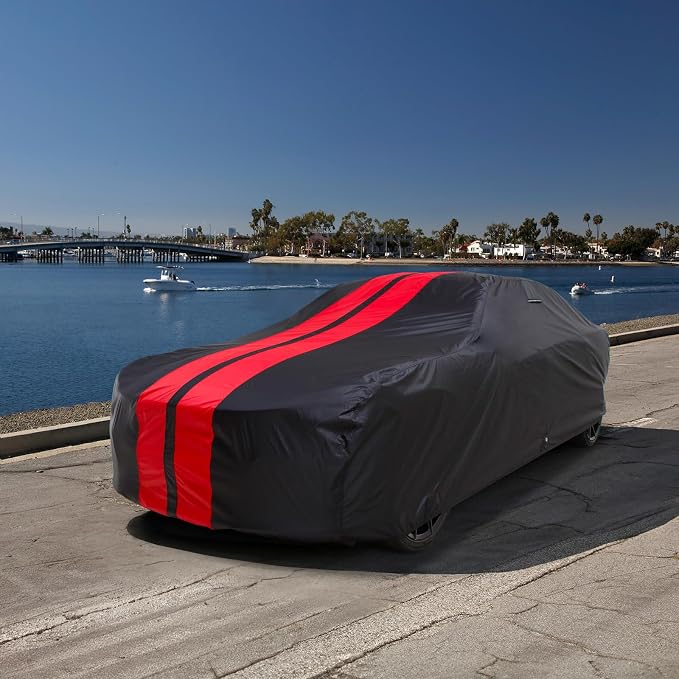 iCarCover Custom Car Cover for Chevy Del Ray Waterproof All Weather Rain Snow - Image 7