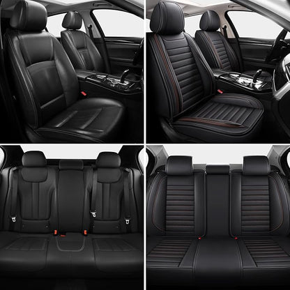Car Seat Covers Full Set, 5 Seats Front Seat Cover and Back Seat Covers - Image 2