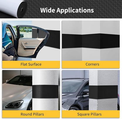 Garage Wall Protector, 2 Roll Garage Car Door Protector Bumper Guard - Image 8