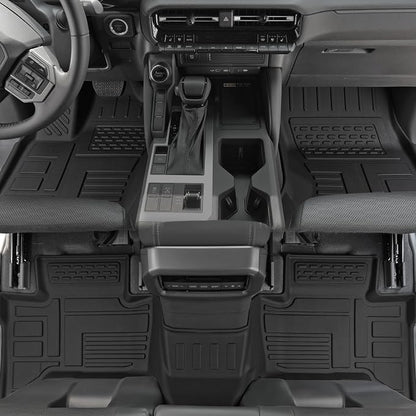 Floor Mats Set for 2024 2025 Toyota Land Cruiser Prado 5 Seats, Full Coverage - Image 4