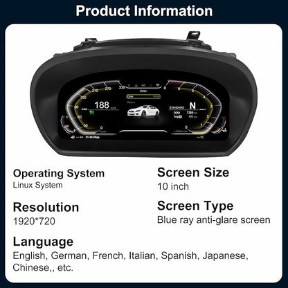 Speedometer Instrument for BMW E87 2006-2011 CCC CIC Linux System Original Car - Image 6