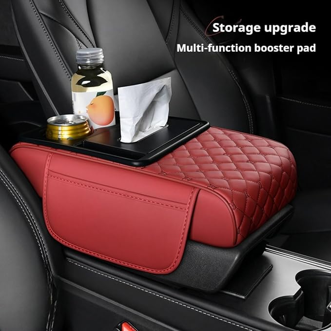Center Console Cover Organizer, 5-In-1 Arm Rest Cover - Image 2