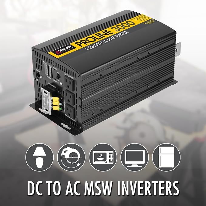 Wagan EL3748 12V 10000 Watt Power Inverter - Image 4