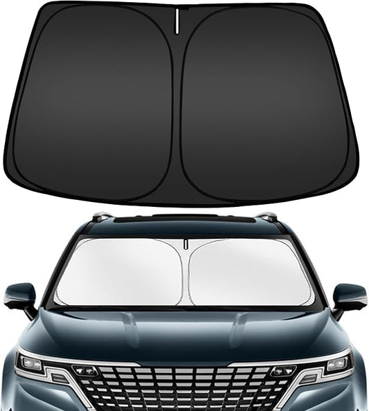 ARISMOTOR Windshield Sun Shade for Kia Carnival 2022-2025 2026, Custom Fit by ARISMOTOR