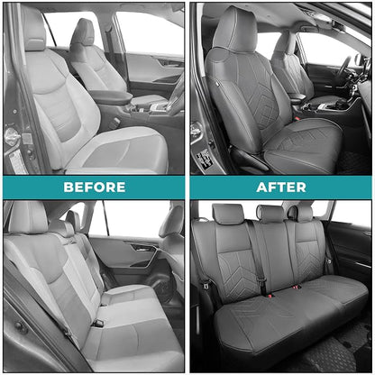 for Toyota RAV4 Seat Covers 2019 2020 2021 2022 2023 2024 2025 RAV 4 Prime & - Image 5
