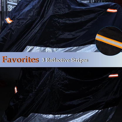 Motorcycle Cover, 210D Oxford Cloth, - Image 4