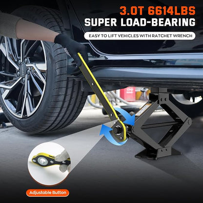 Universal Car Jack Kit Scissor Jack - Image 4