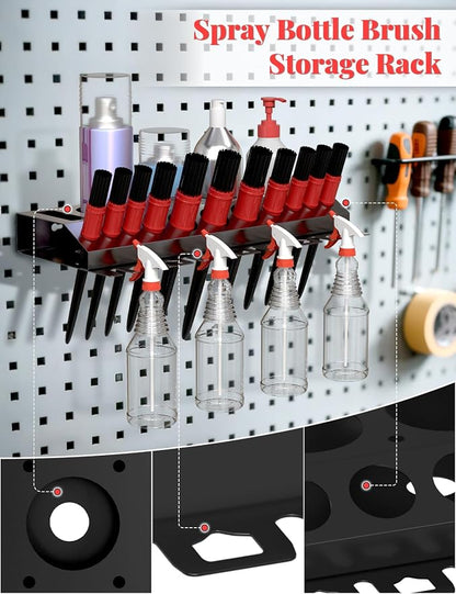 Spray Bottle Storage Rack, Wall Mount Bottle Organizer Car Detailing, Detailing - Image 3