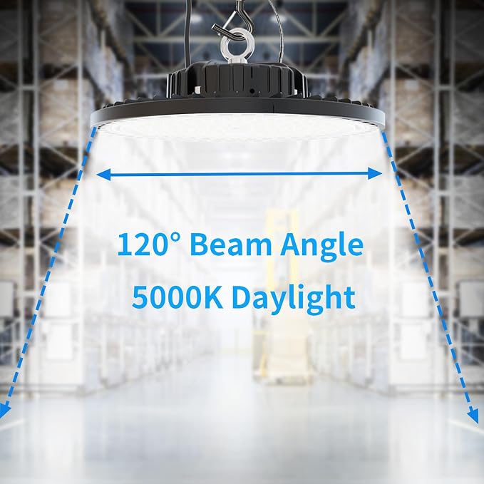 6 Pack UFO LED High Bay Light 200W, 29000 LM, 5000K - Image 4