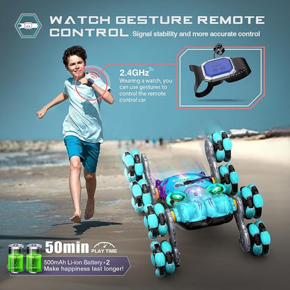 8WD Gesture Sensing RC Stunt Car, Boys Toys - Image 4