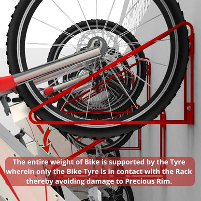 Bike Wall Mount Vertical Hanger - Image 8