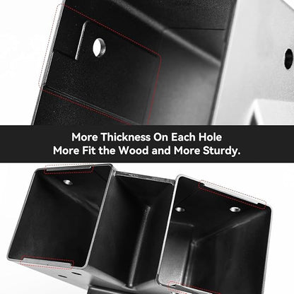Heavy Duty Swing Sets Brackets Including 2 Black A-Frame Swing Set Brackets and - Image 3