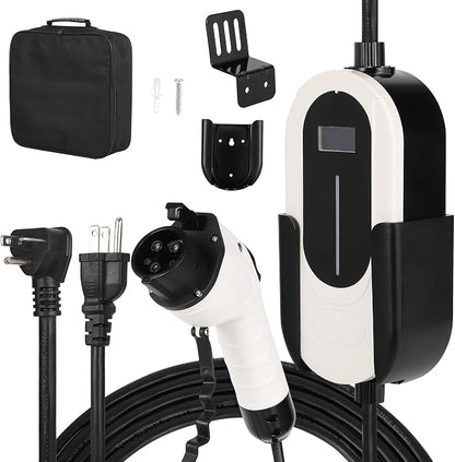 Level 1&2 EV Charger, 16A 110-240V Dual Voltage, NEMA 6-20 & 5-15 Plug - Image 7