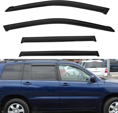 4pcs Window Visors Compatible by LQQDP