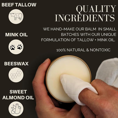 All Natural Leather Conditioner Balm - Image 3