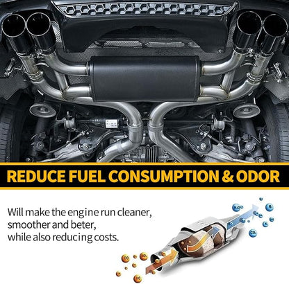 2PCS Catalytic Converter Cleaner Kit, Exhaust System Pipe Carbon Removal - Image 6