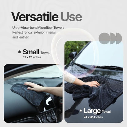 Crystal Clean 1300GSM Microfiber Towels - Image 6