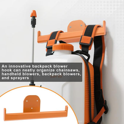 Backpack Leaf Blower Hanger, Backpack Sprayer Wall Mount, Lawn Care Accessories - Image 7