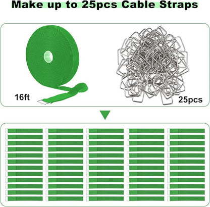 1"x16ft Hook and Loop Straps - Image 4