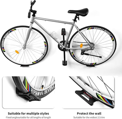 Bike Wall Mount, Horizontal Indoor Storage Bike Hook Rack - Image 3